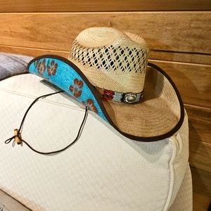 Bullhide straw Cowgirl hat